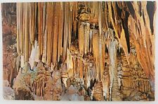 Vintage Luray Virginia VA The Beautiful Caves of Luray Throne Room Postcard  picture