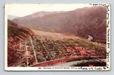 1908 Panorama View of Glenwood Springs CO Postcard picture