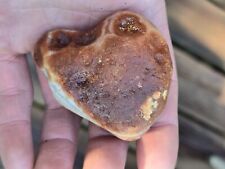 Beautiful 5.5 Oz Lake Superior Agate Heart Shape  picture