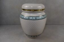 Knots Berry Farm Canister Cookie Jar Hinged Lid 8.5” Tall Blueberries picture