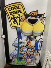Vintage Chester Cheetah Cheetos Cardboard Standup 1995 picture