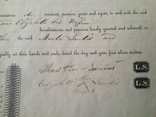 Deed Indenture 1848 Hereford Twp.Berks Co.Pennsylvania, George Hoof, Sam.Landis  picture