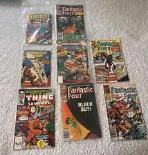 Fantastic Four OLD Vintage Comics (8) (VERY RARE GOOD CONDITION) picture