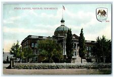 c1910's State Capitol Exterior Building Santa-Fe New Mexico NM Vintage Postcard picture