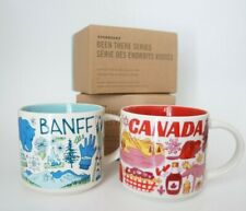 2 x Starbucks Banff Canada Been There Series Mug Brand New Ski Mountains  picture