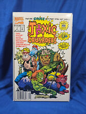 Toxic Crusaders Issue #1 (1992, Marvel Comics) Toxic Avenger Newsstand UPC picture