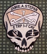 US Army E Troop, 1st Squadron, 7th Cavalry Regiment Desert Subdued Patch picture