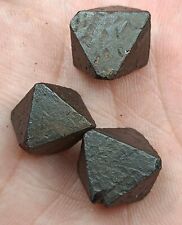 Octahedron Magnetite Crystals Having Perfect Termination From Skardu#3Pcs picture