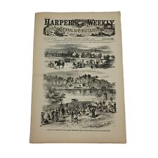 Reissue Of Harpers Weekly Civil War Era Newspaper Journal of Civilization 302 picture