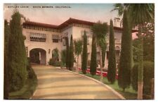 Hand Colored Guyllan Lodge, Santa Barbara, California picture