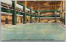 Brooklyn New York 1954 Postcard St. George Swimming Pool picture