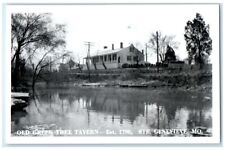 c1950's Old Green Tree Tavern Sainte Genevieve Missouri MO  RPPC Photo Postcard picture