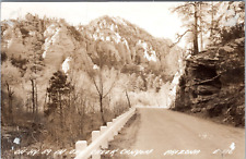 RPPC Highway 89, Oak Creek Canyon, Arizona - Photo Postcard c1930-1950 picture