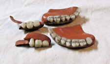LOT OF 4 Vintage Dentures 