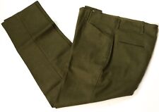  WWI US M1918 WOOL COMBAT FIELD STRAIGHT LEG TROUSERS- SIZE LARGE 36 WAIST picture