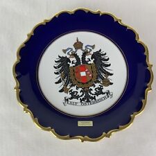 Alt Osterreich/Echter Stahlstich German Porcelain Plate/Wall Hanging picture