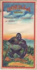 Firecracker Labels 1930s Vintage Paper Label Hong Kong Gorilla Ape Flashlight picture