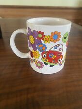 Vintage Groovy, Flower Power, Hippie, Peace, Bug, Betallic Inc brand Coffee Mug picture