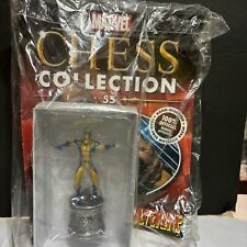 Marvel Wolverine Chess Figure White Knight 2016 Collection Eaglemoss Magazine 55 picture