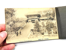 Antique 1920s 30s Souvenir of Kamakura Japan Postcard folder w/ Notes picture