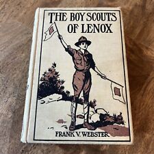 Vintage 1915 Book - The Boy Scouts of Lenox by Frank Webster - ONE OWNER picture