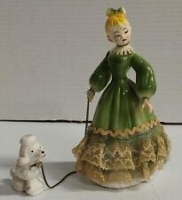 VINTAGE 'BETSON'S' GIRL with her Dog 6.5
