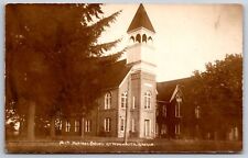 Monmouth Oregon~Normal School~Bell Tower~1913 RPPC picture