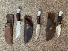 Vintage Westmark Fixed Blade Knives with Sheaths picture