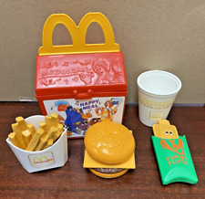 VINTAGE 1989 FISHER PRICE - FUN WITH FOOD MCDONALD'S HAPPY MEAL SET picture