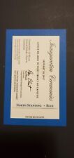 RARE 2017 Trump Inauguration  Blue Ticket To Presidential Ceremony Mint Cond. picture