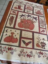 Vintage Cotton flannel Quilting Fall Fabric Sandy Gervais Moda 42 x 22