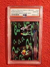 1995 Ultra Batman Forever #G2 Acclaim Video Game Tips Robin Needs to PSA 10POP 1 picture