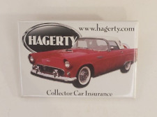Vintage Hagerty Collector Car Insurance Ford Thunderbird Pinback Button picture