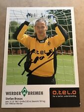 Stefan Brasas, Germany 🇩🇪 SV Werder Bremen 1998/99 hand signed picture