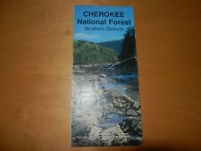 Vintage -- CHEROKEE-- NATIONAL FOREST MAP -- TENNESSEE picture