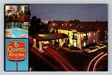 La Quinta Motor Inn, Advertising, Antique Vintage Souvenir Postcard picture