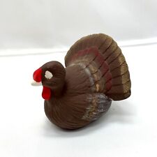 Small Turkey Figurine Ceramic Thanksgiving Decoration Bird Decor picture