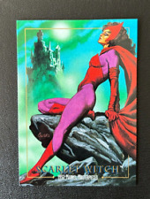 1992 Marvel Masterpieces Scarlet Witch Lost Ladies Tin Exclusive LM-1 picture