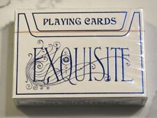 Exquisite Blue V1 Playing Cards by EPCC NEW RARE picture