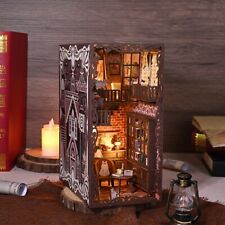 DIY Book Nook Shelf Insert, Light Up No.9 Secret Castle , Book Shelf Decor picture