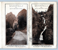 Vtg 1930s Brochure Seven Falls South Cheyenne Canon Highway Colorado CO K13 picture