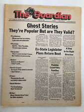 The Guardian Newspaper August 16 1979 Vol 4 #45 Ghost Stories They're Popular picture