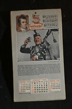 1948 COMPLETE Calendar *Cherished Melodies* picture