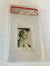 C&T Bridgewater Trading Tobacco Card 1935 PSA 9 Film Stars #16 Anita Louise 8th picture
