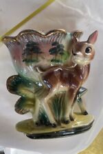 Vintage Luster ware Deer Planter/Vase picture