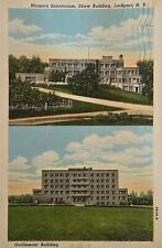 Used Vtg Postcard: 1949 Niagara Sanatorium Lockport NY. Posted W/1c Stamp picture