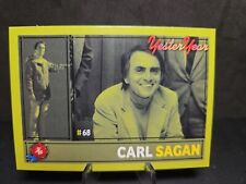 Carl Sagan (5/5) SSP #68 Green Tint 2024 Historic Autographs YesterYear picture
