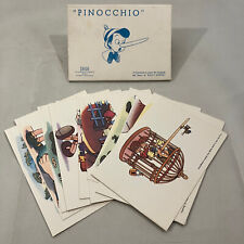 Pinocchio 12 Cartoline a Colori da Originali del Filmo di Walt Disney Italian picture
