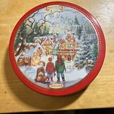 Vintage Swiss Colony Holiday Fantasy Collectible Gift Tin picture