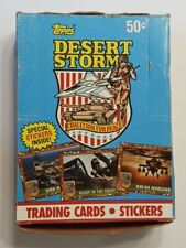 1991 Topps Desert Storm Series 1 - Box of 36 New Sealed Packs  picture